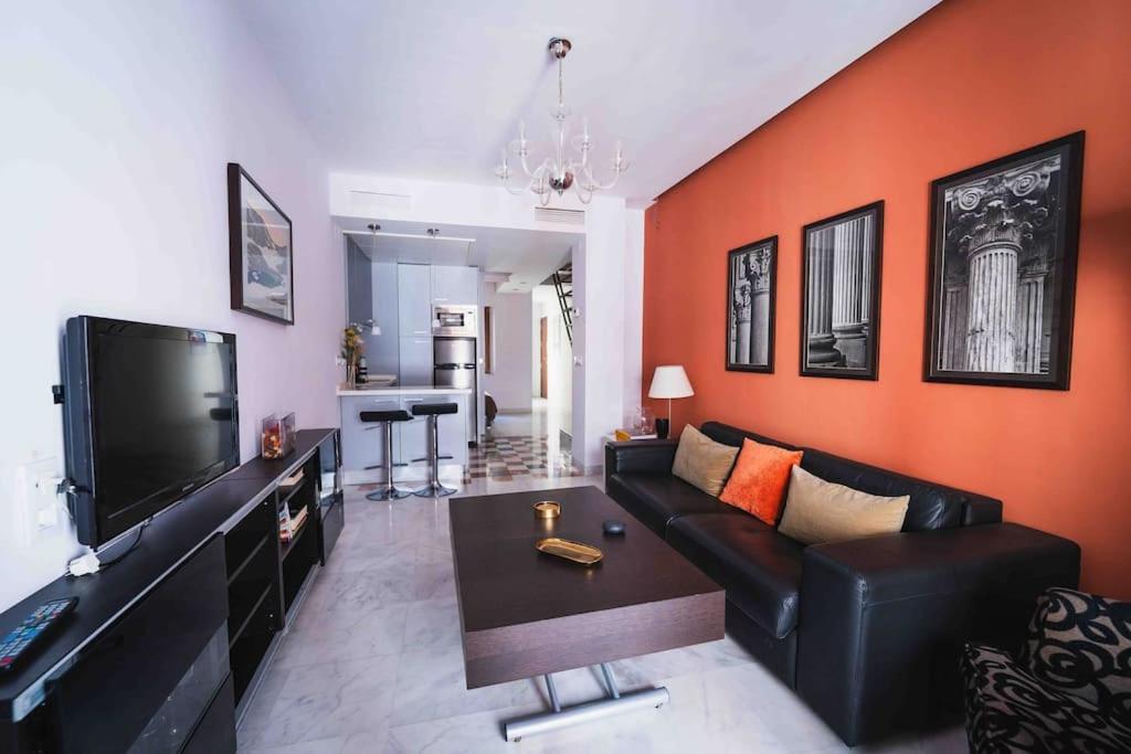 Apartamento Atico Con Terraza Privada Cerca De La Catedral Sevilla Exterior foto